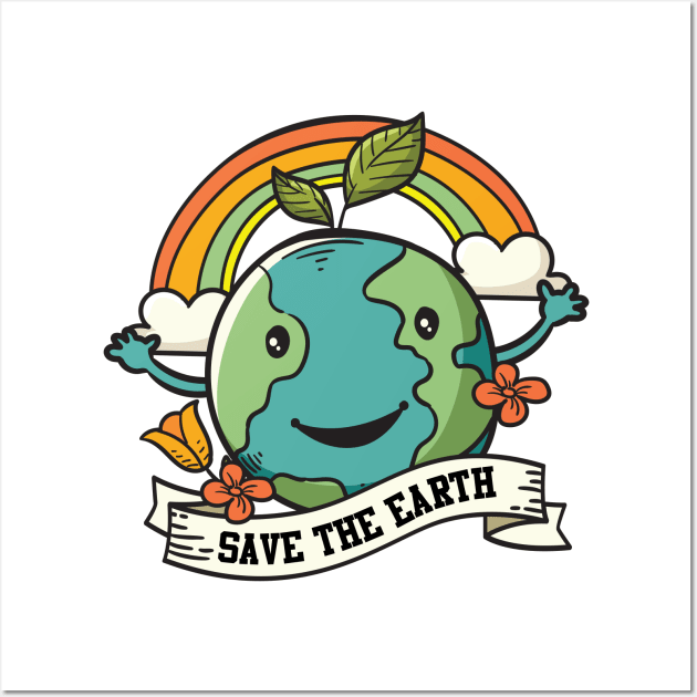 Save The Earth Wall Art by Crisp Decisions